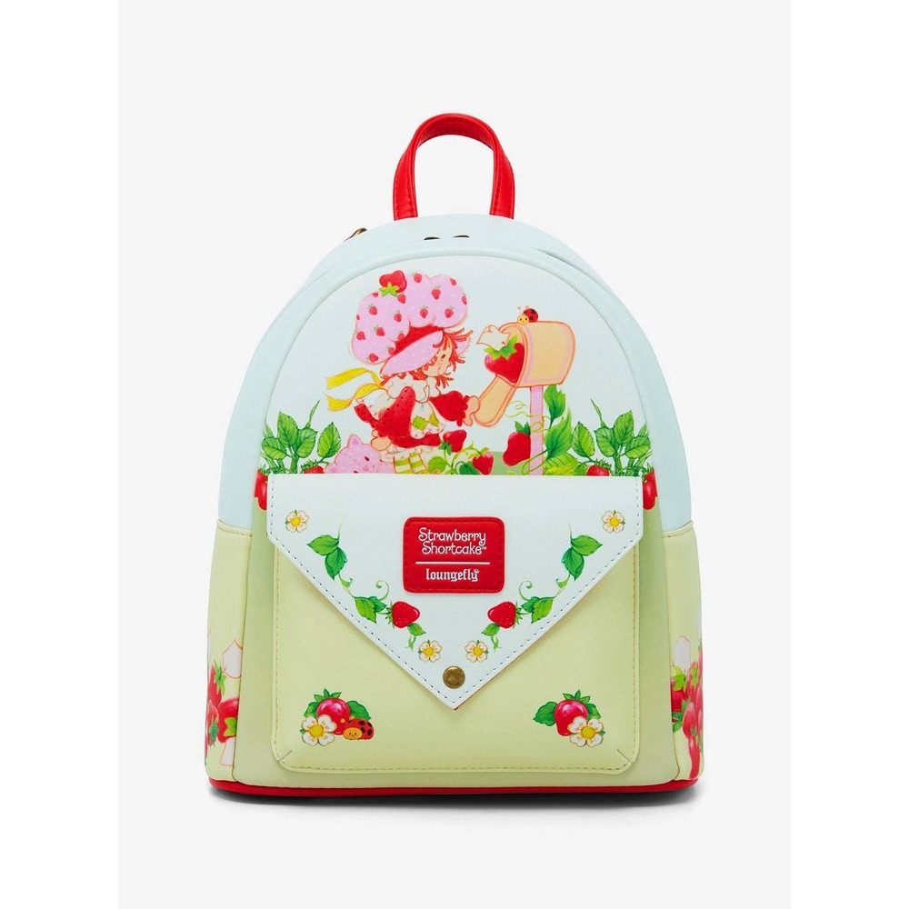 Loungefly Strawberry Shortcake Envelope Mini Backpack